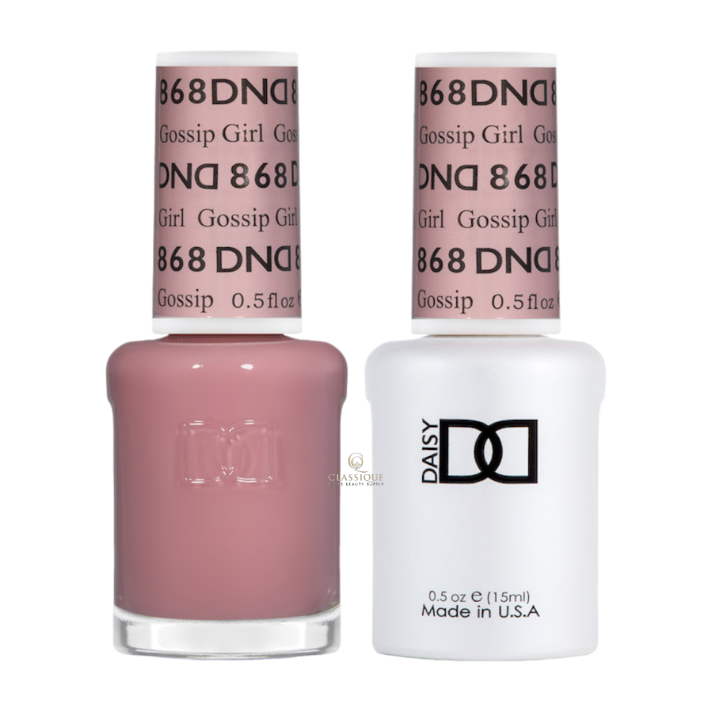 DND Sheer Gel & Lacquer Duo - Gossip Girl #868