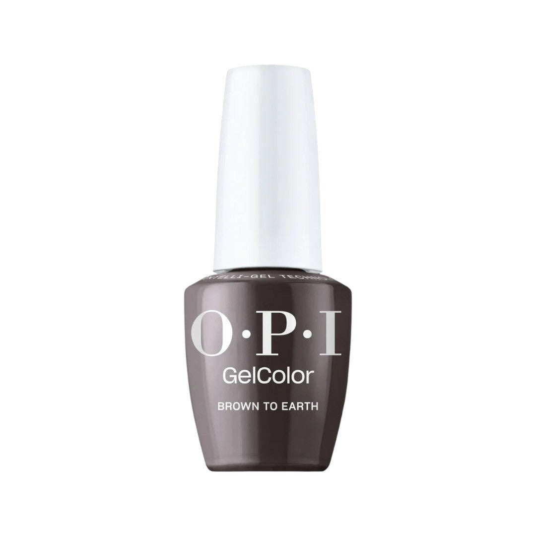 OPI Gel Colour - Brown To Earth #GCF004