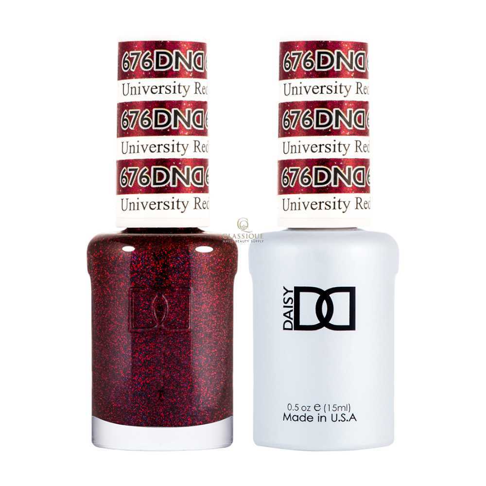 DND Gel & Lacquer Duo - Universal Red #676