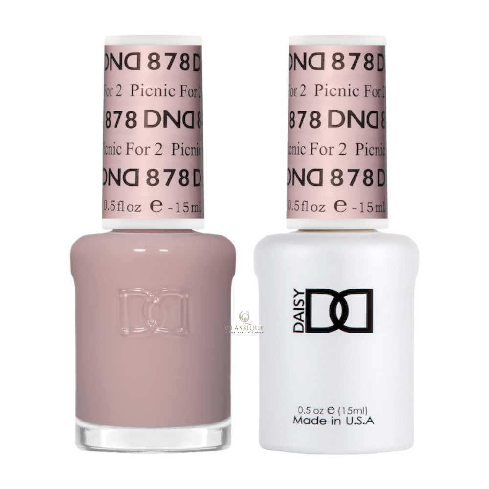 DND Sheer Gel & Lacquer Duo - Picnic For 2 #878