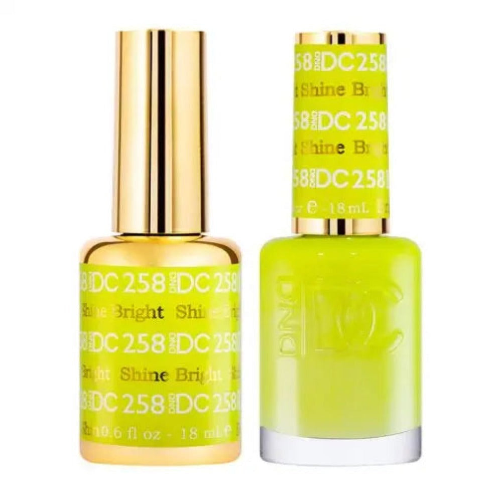 DND DC Gel & Lacquer Duo - Shine Bright #258