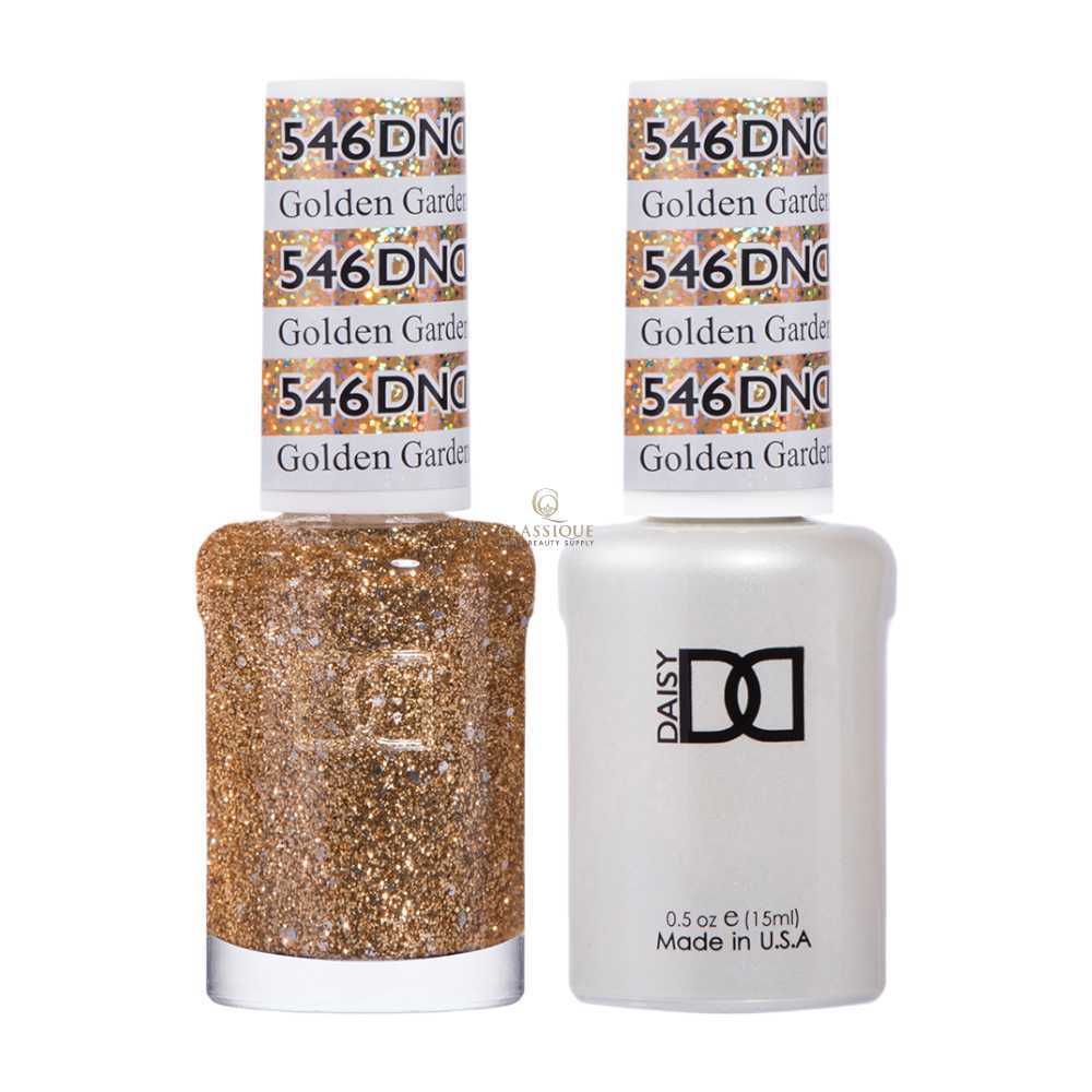 DND Gel & Lacquer Duo - Golden Gardens #546