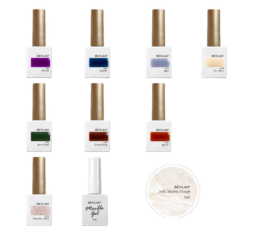 Bevlah Gel Polish Tutorial Vol.1 Gemstone Collection