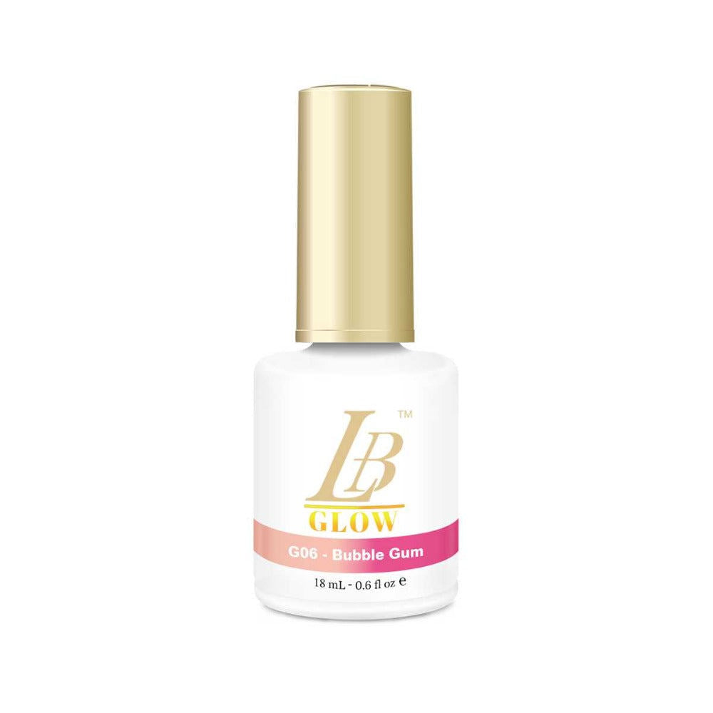 IGel Glow In The Dark Gel Polish - Bubble Gum #G06