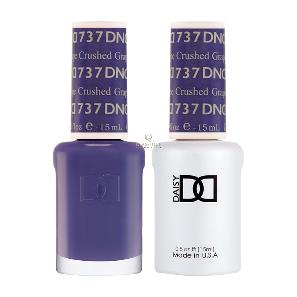 DND Gel & Lacquer Duo - Crushed Grape #737