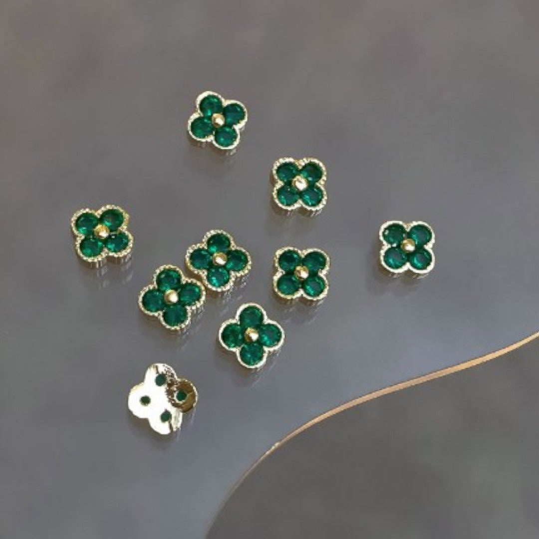 CNBS Nail Charms - Crystal Flower (5pcs)
