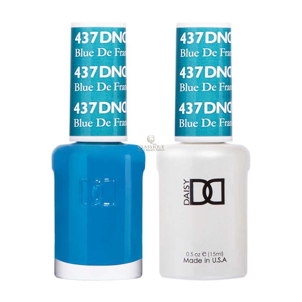 DND Gel & Lacquer Duo - Blue De France #437
