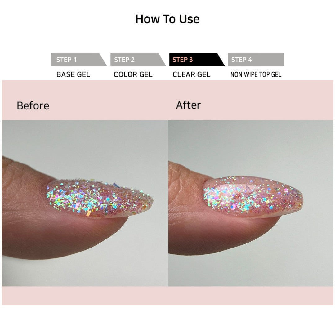 Gentle Pink Hope Gel - Super Clear Gel #02