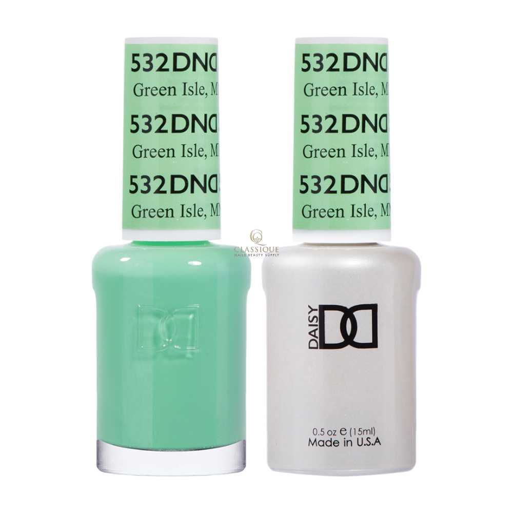DND Gel & Lacquer Duo - Green Isle #532