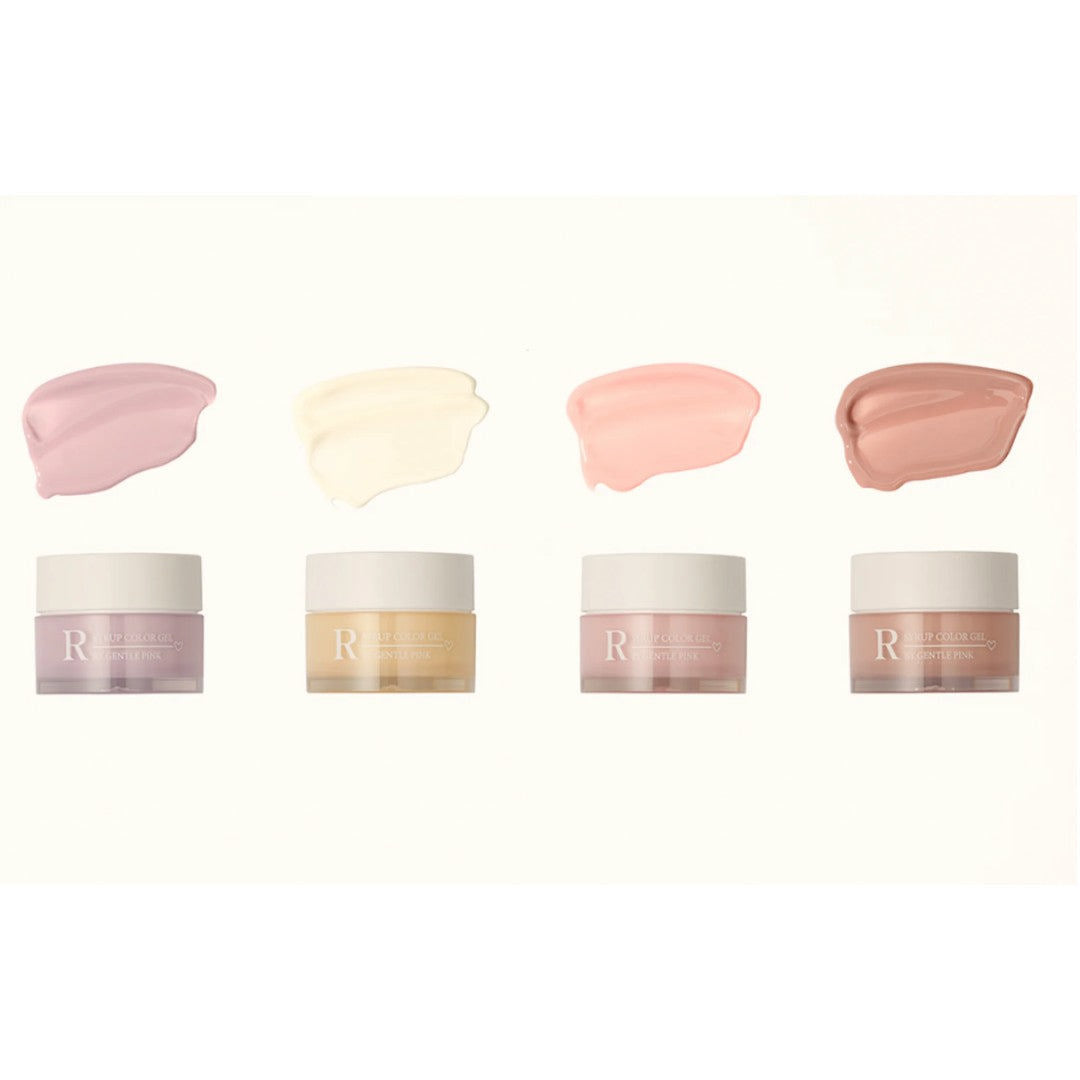 Gentle Pink RG+ Syrup Colour Gel Set 4Pcs