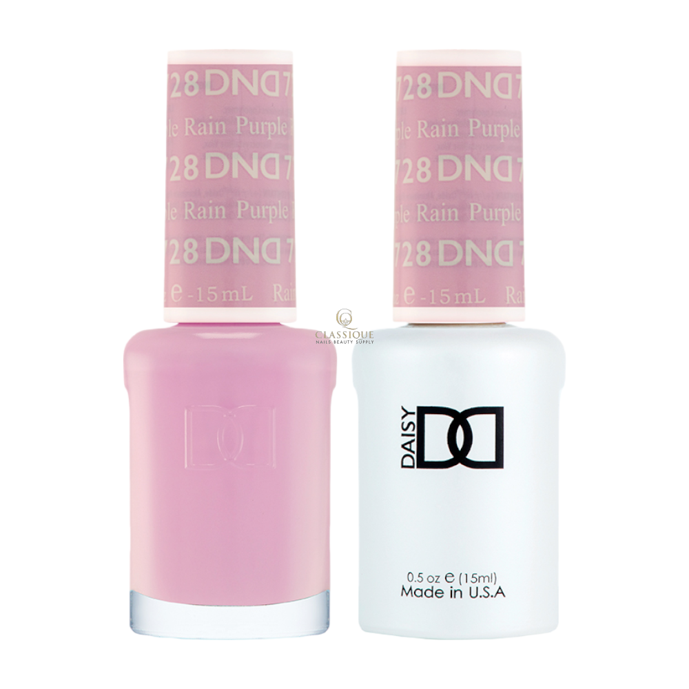 DND Gel & Lacquer Duo - Purple Rain #728