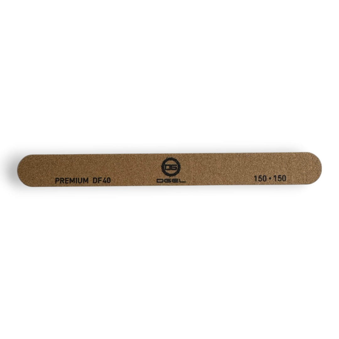 DGEL Nail Files - Premium Thin 150/150 Grit (1Pc) #DF40