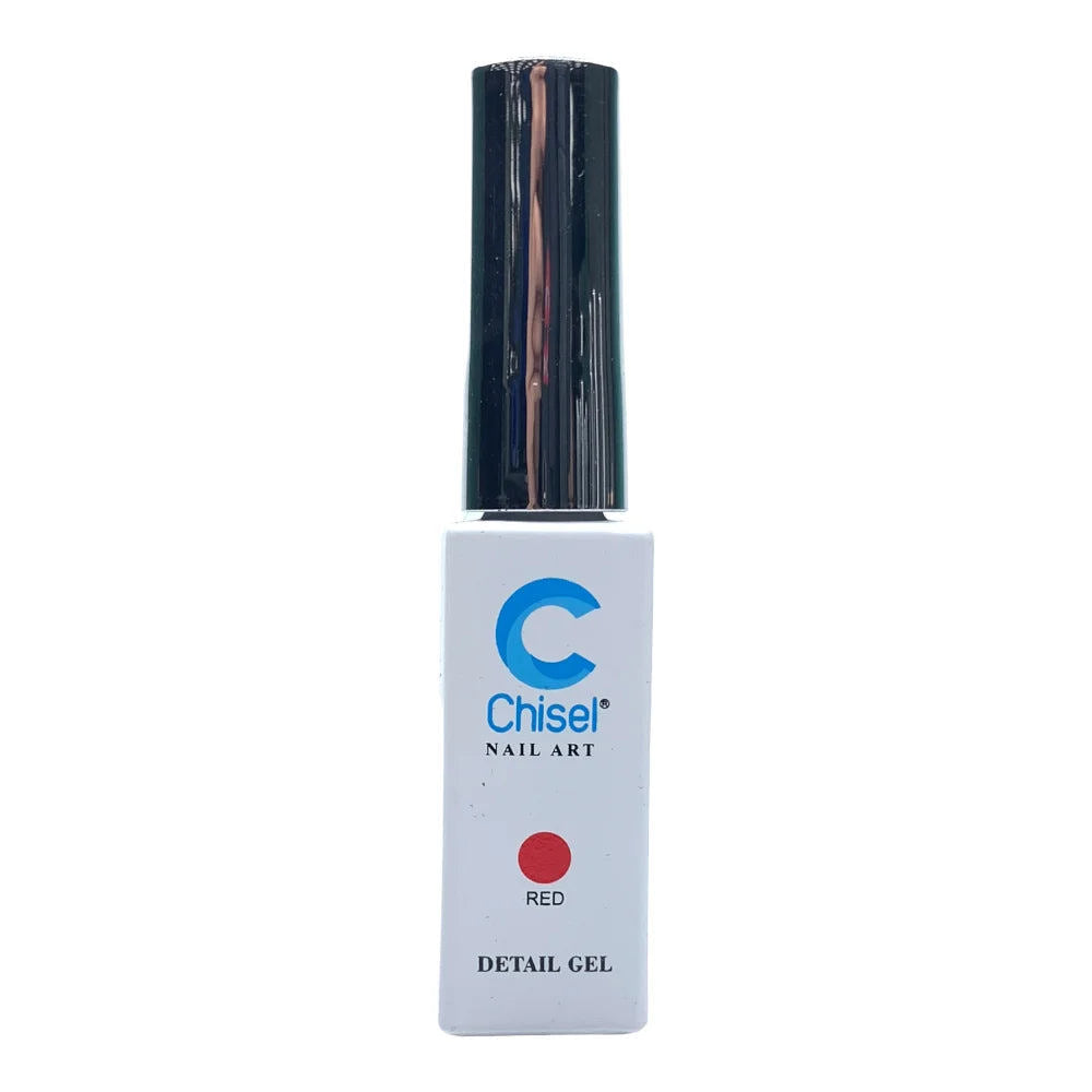 Chisel Nail Art Detail Gel #Red