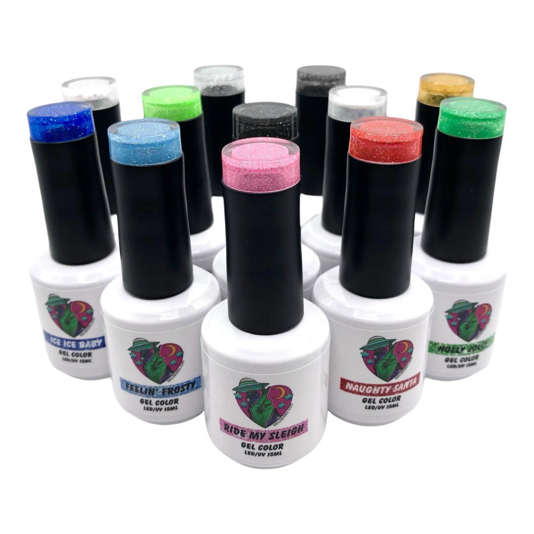 Nailz By Dev Gel Polish - Naughty Or Nice Collection