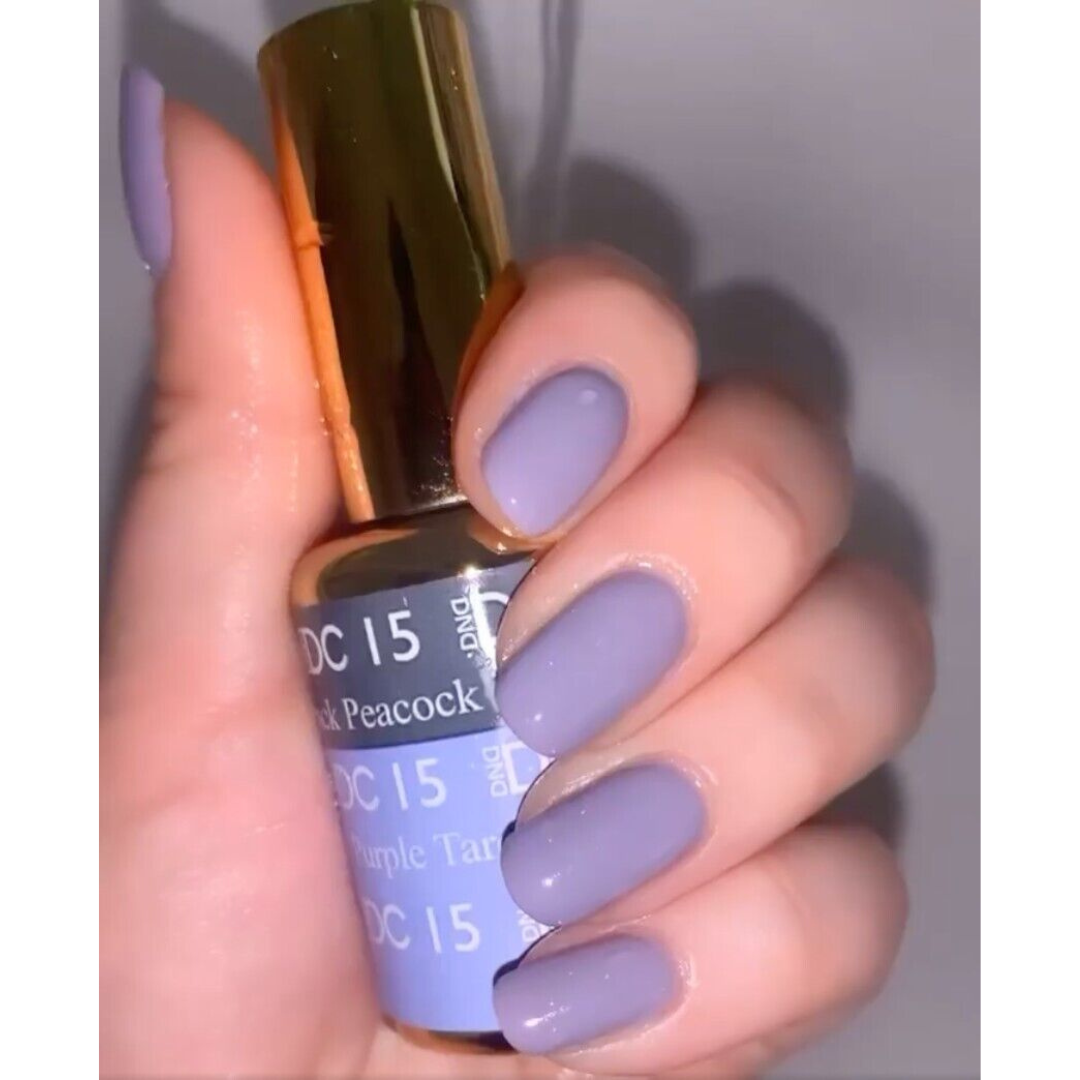 DND DC Mood Change Gel Polish - Peacock Taro Purple #15