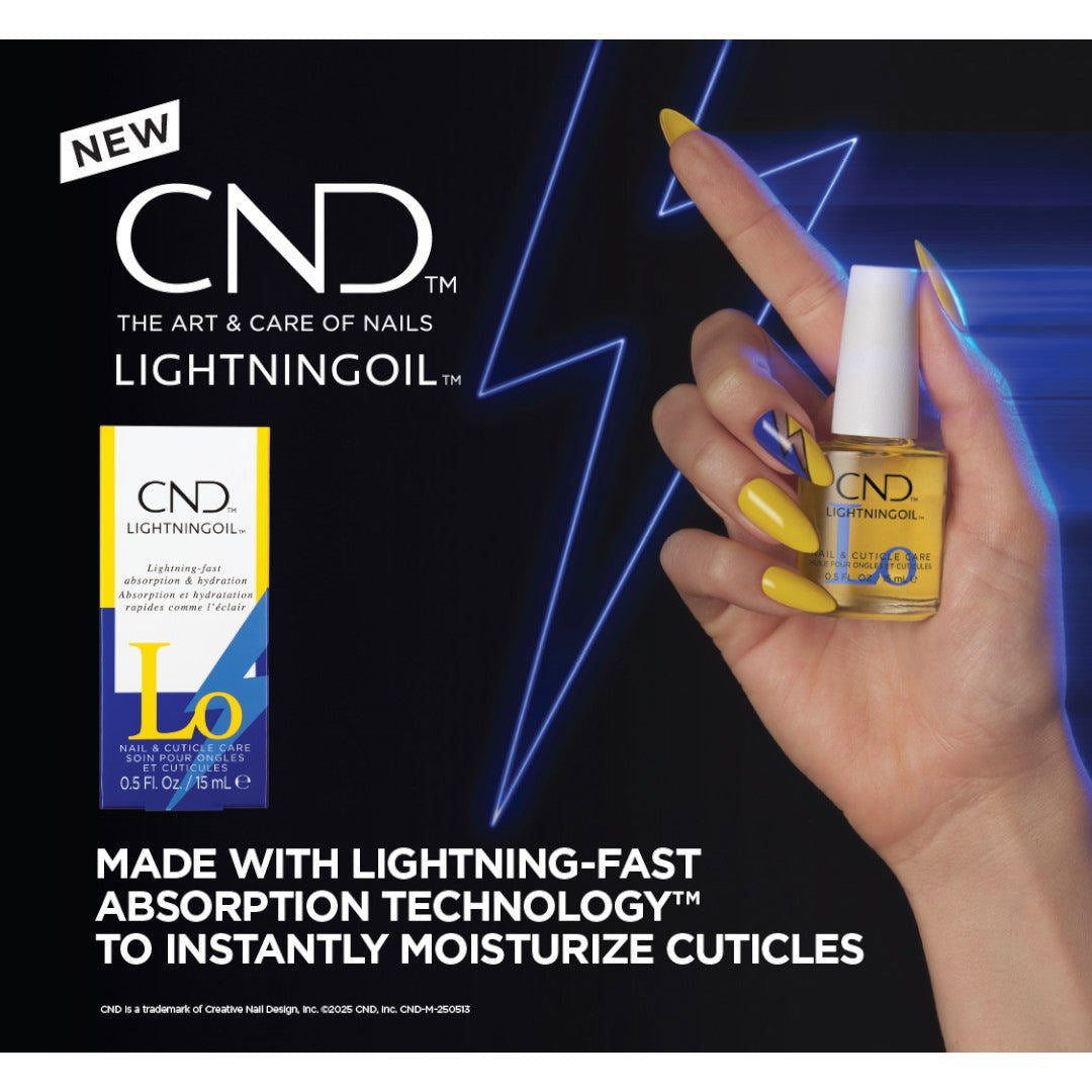 CND Cuticle Oil - Lightningoil 0.5oz