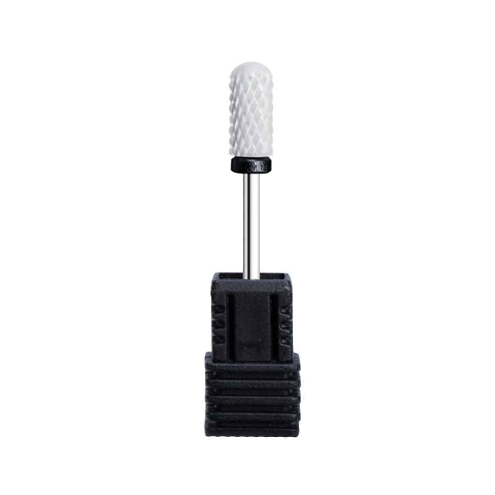 SP Nail Drill Bits - Large Rounded Barrel Ceremic Carbide HX Extra Coarse Grit 3/32
