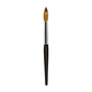 Spade Acrylic Brush - Kolinsky Black Handle #12