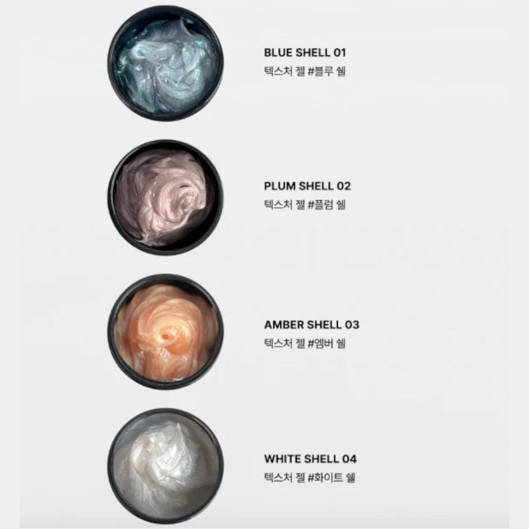Éhae Non-Wipe Texture Gel (HEMA-Free) - Blue Shell #01
