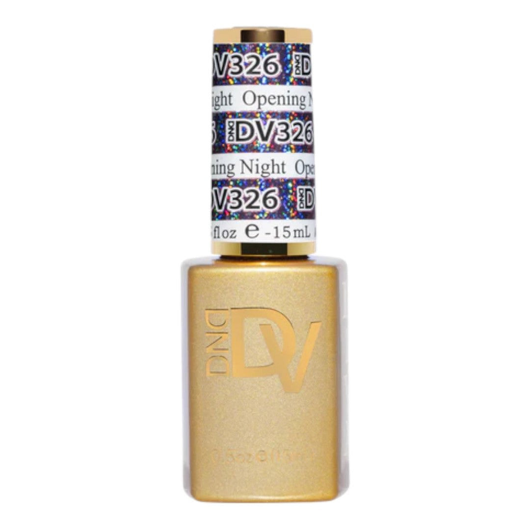 DND Diva Platinum Gel Polish - Opening Night #326