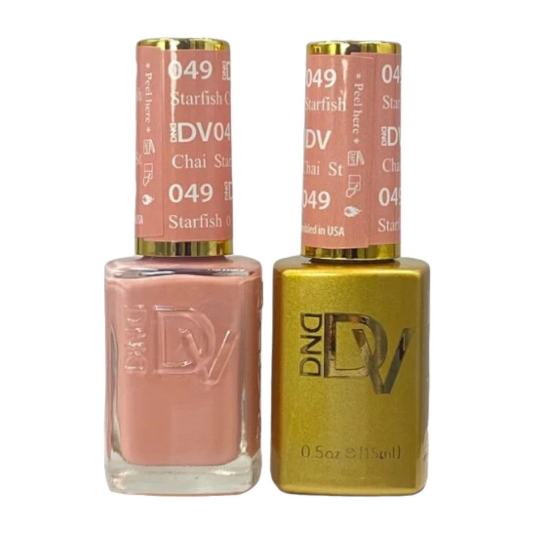 DND Diva Gel & Lacquer Duo - Starfish Chai #049