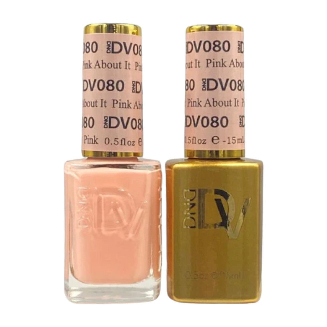DND Diva Gel & Lacquer Duo - Pink About It #080