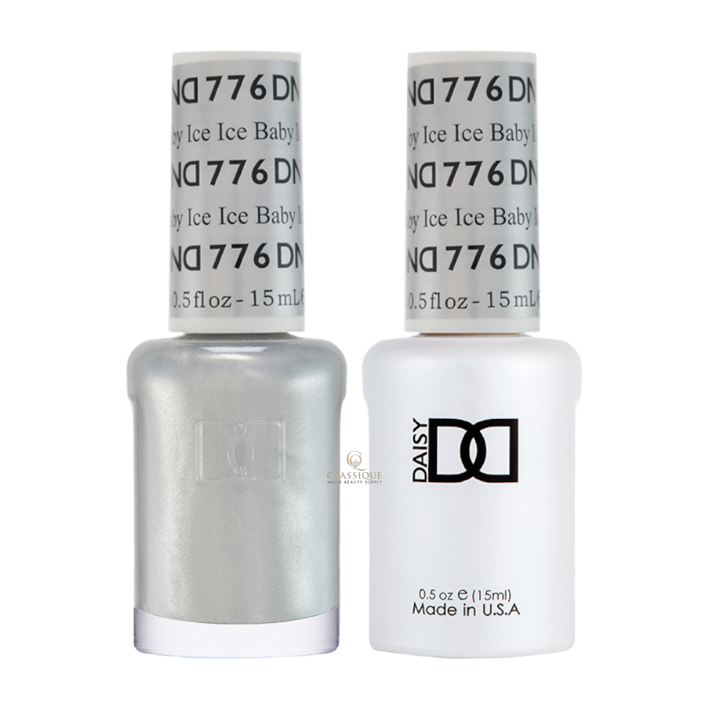 DND Gel & Lacquer Duo - Ice Ice Baby #776