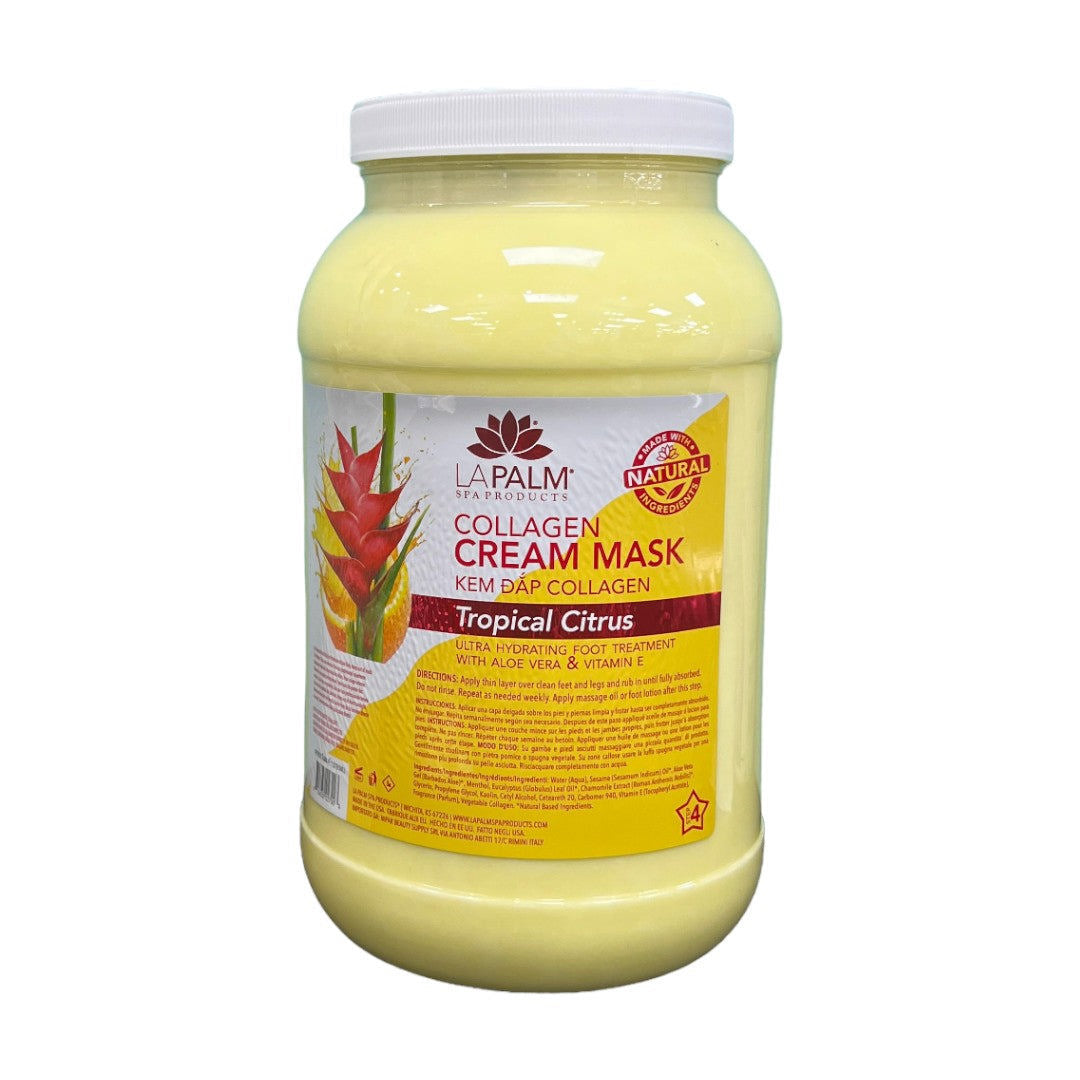 La Palm Collagen Cream Mask - Tropical Citrus 1Gal