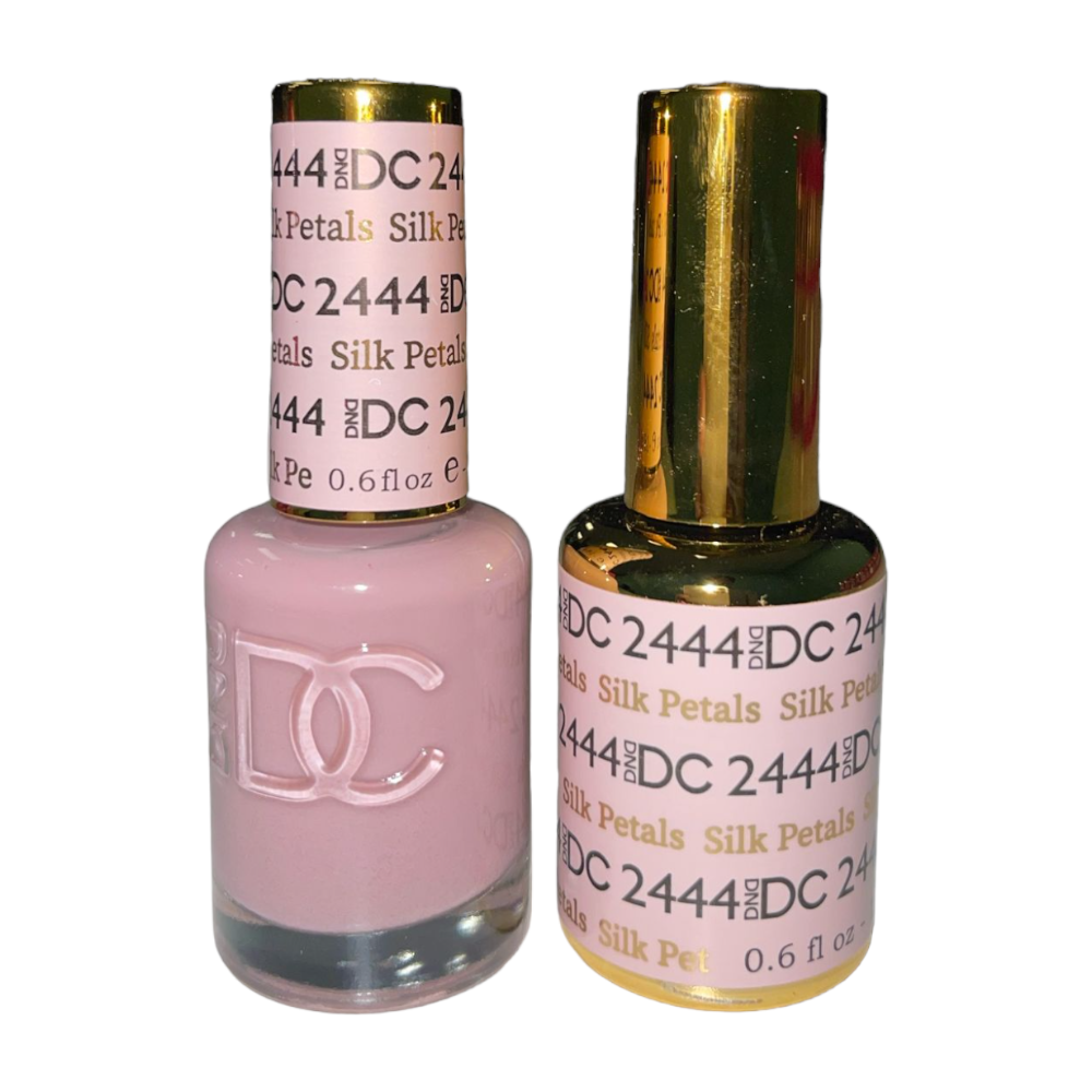 DND DC Sheer Gel & Lacquer Duo - Silk Petals #2444
