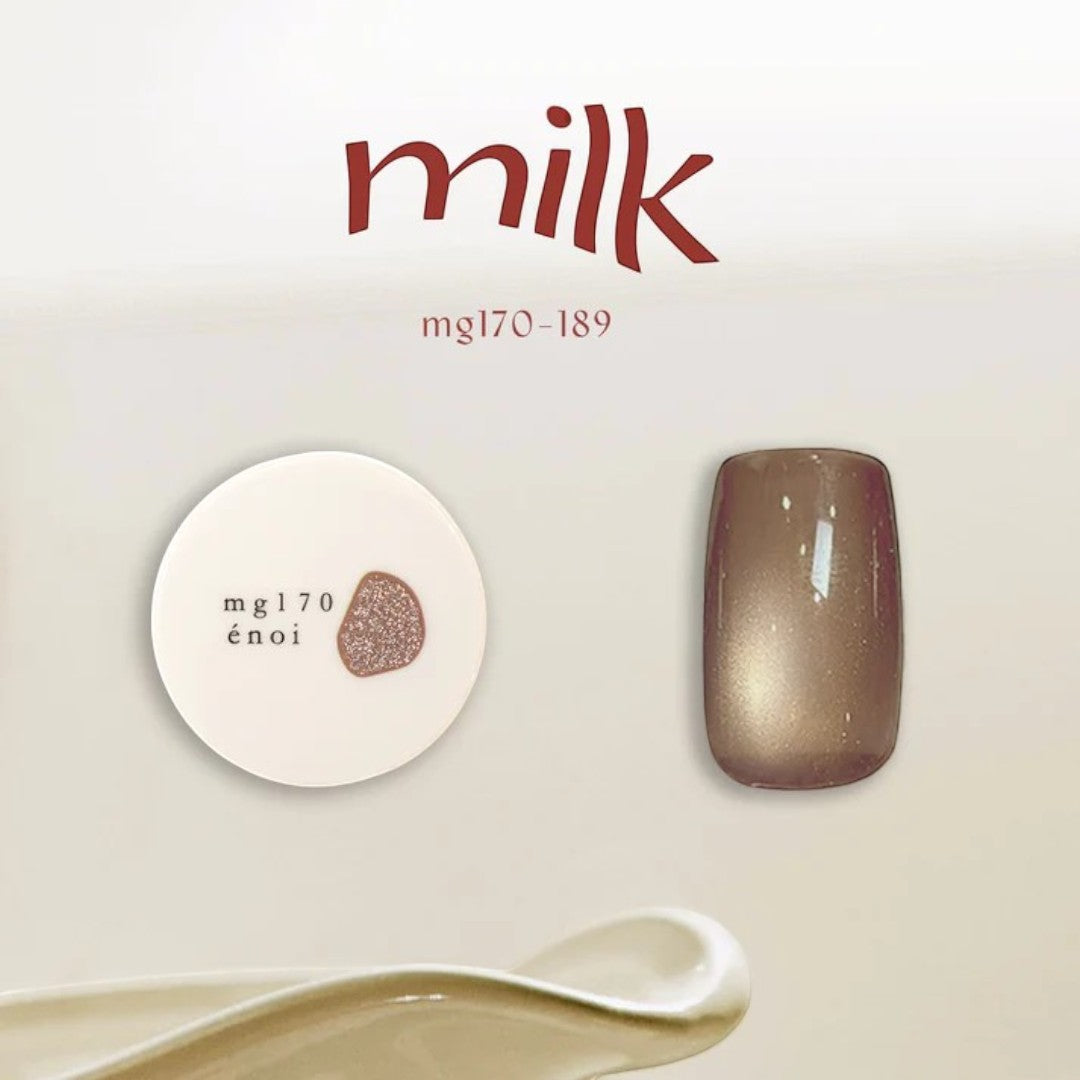 énoi Cat Eye Gel Polish - Milk Magnet 3 Collection #MG170-MG189 (20pcs)