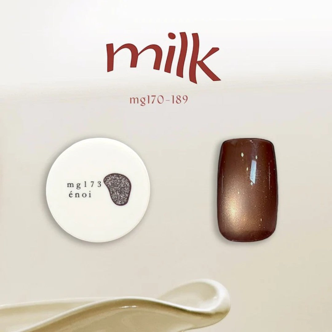 énoi Cat Eye Gel Polish - Milk Magnet 3 Collection #MG170-MG189 (20pcs)