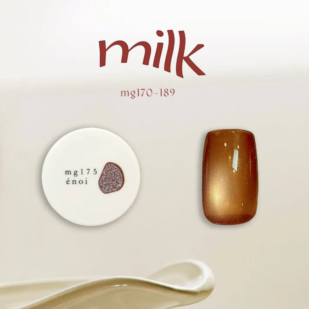 énoi Cat Eye Gel Polish - Milk Magnet 3 Collection #MG170-MG189 (20pcs)