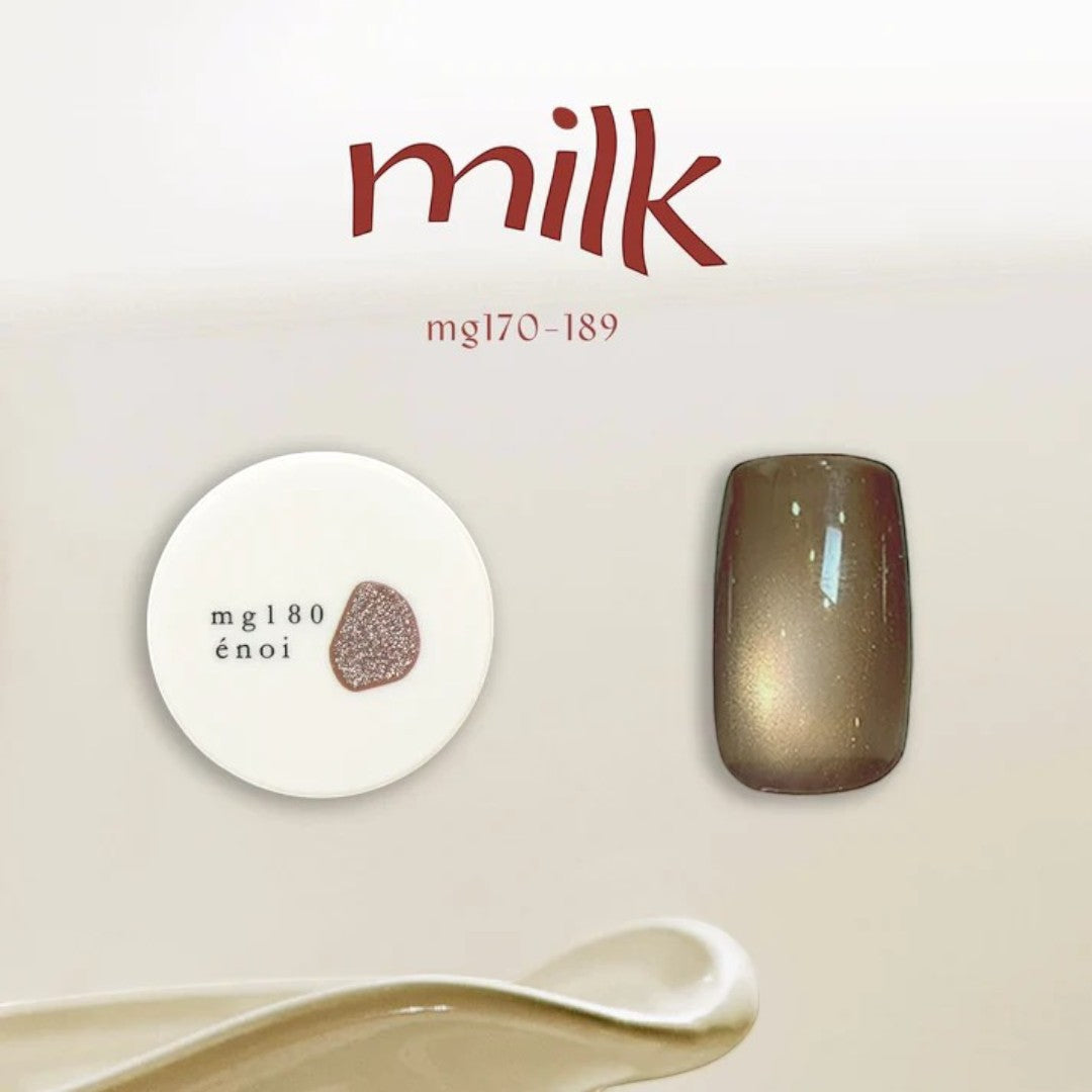 énoi Cat Eye Gel Polish - Milk Magnet 3 Collection #MG170-MG189 (20pcs)