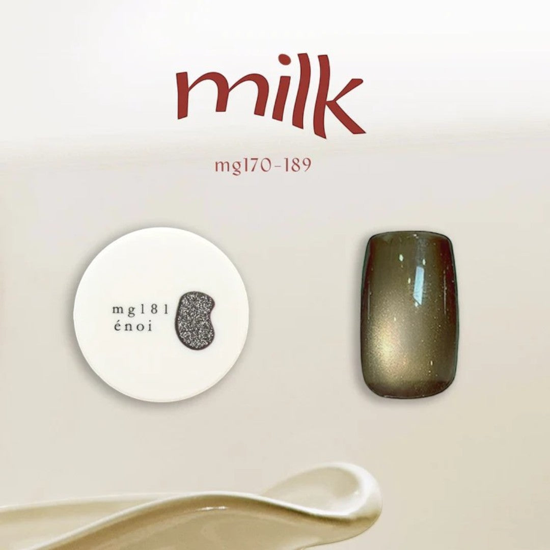 énoi Cat Eye Gel Polish - Milk Magnet 3 Collection #MG170-MG189 (20pcs)