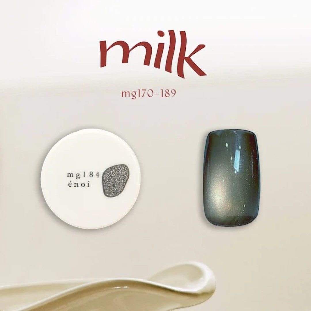 énoi Cat Eye Gel Polish - Milk Magnet 3 Collection #MG170-MG189 (20pcs)