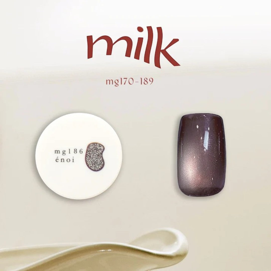 énoi Cat Eye Gel Polish - Milk Magnet 3 Collection #MG170-MG189 (20pcs)