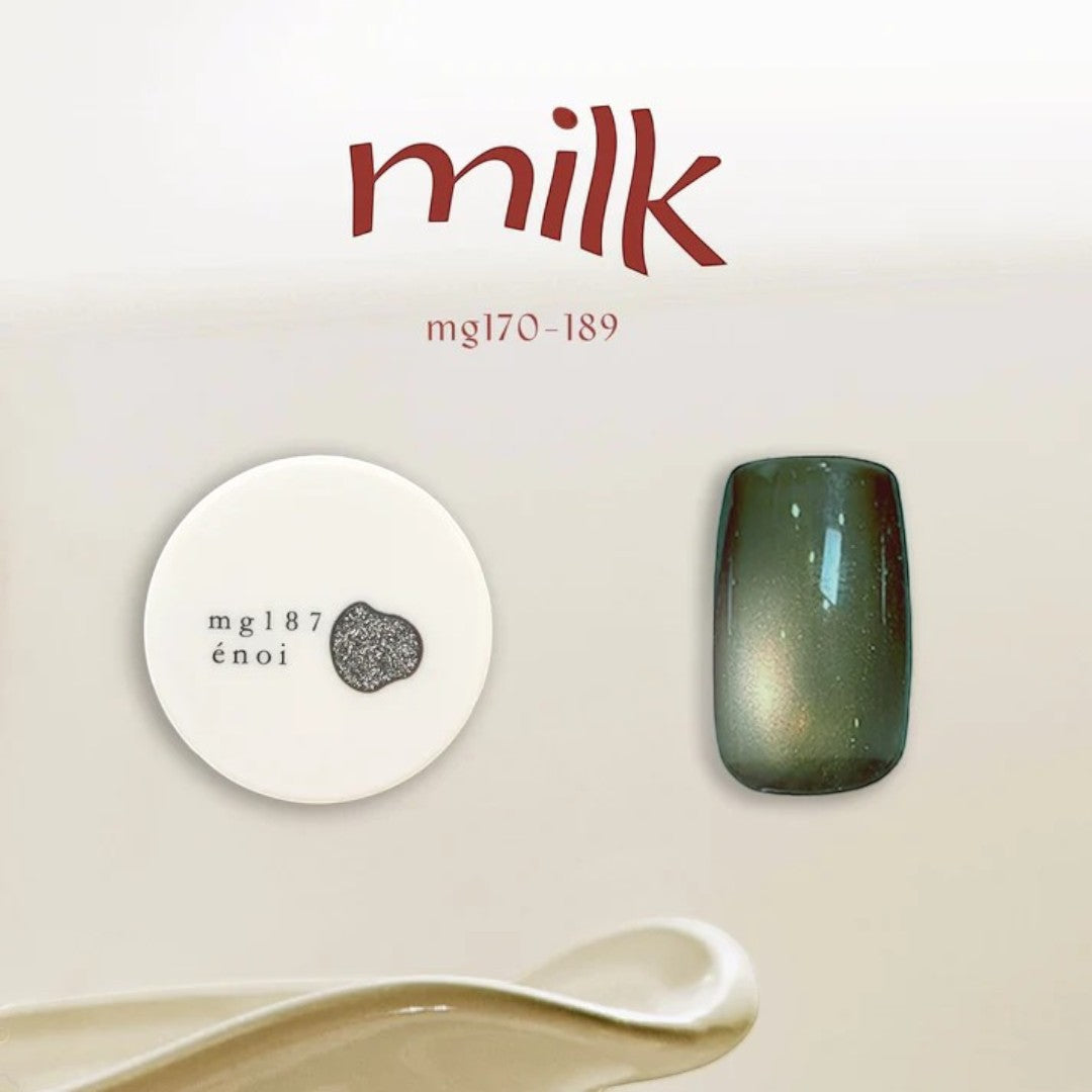 énoi Cat Eye Gel Polish - Milk Magnet 3 Collection #MG170-MG189 (20pcs)