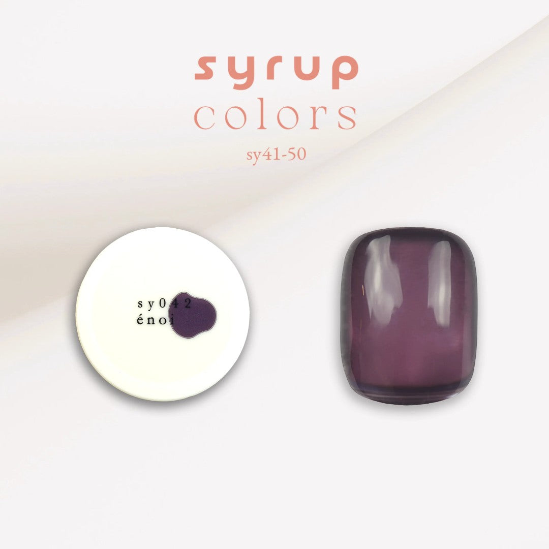 énoi Syrup Gel Polish - Set 3 #SY41-50 (10pcs)