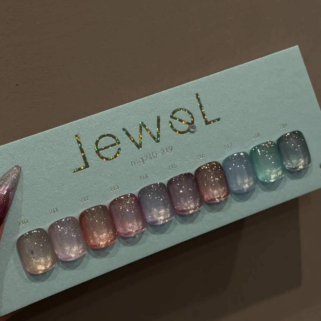 Enoi Cat Eye Gel Polish - Jewel Magnet Collection #MG210-219