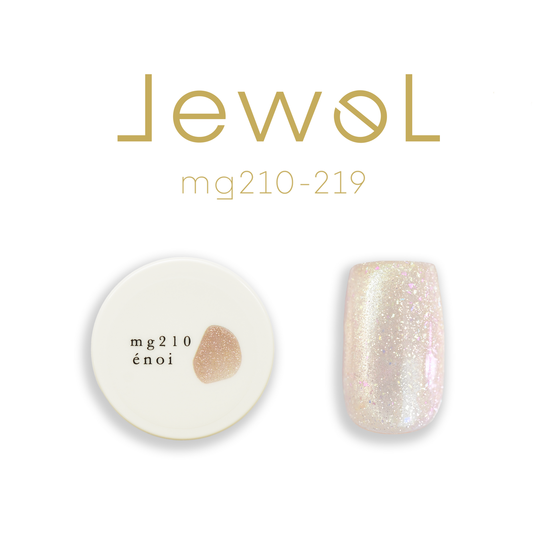 Enoi Cat Eye Gel Polish - Jewel Magnet Collection #MG210-219