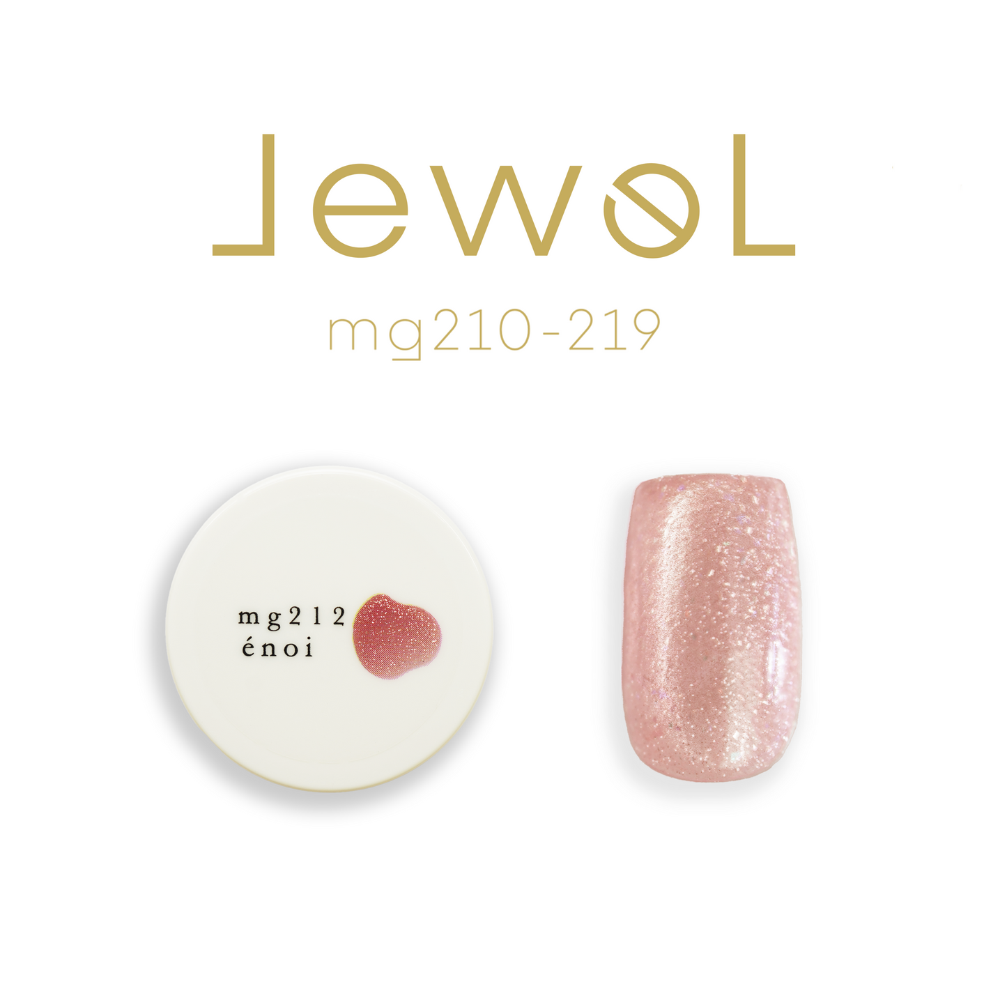 Enoi Cat Eye Gel Polish - Jewel Magnet Collection #MG210-219