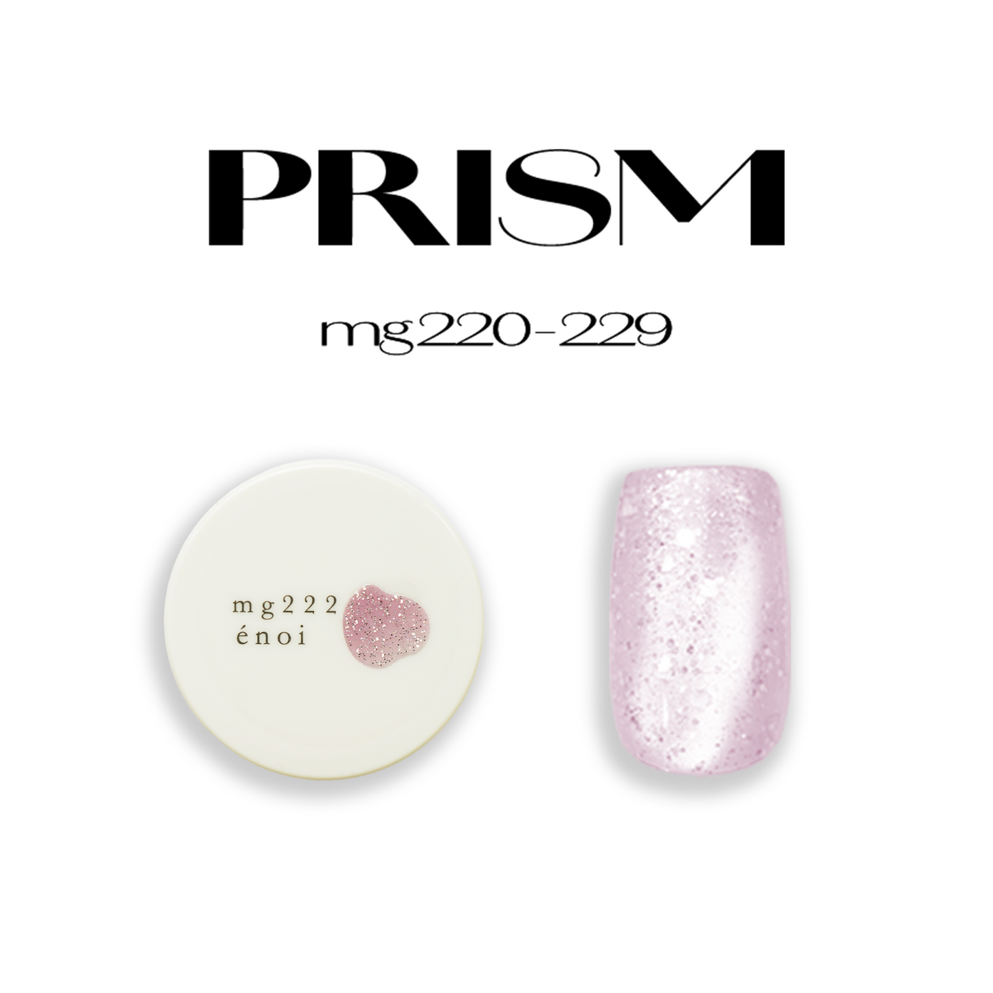 Enoi Cat Eye Gel Polish - Prism Magnet Collection #MG220-229