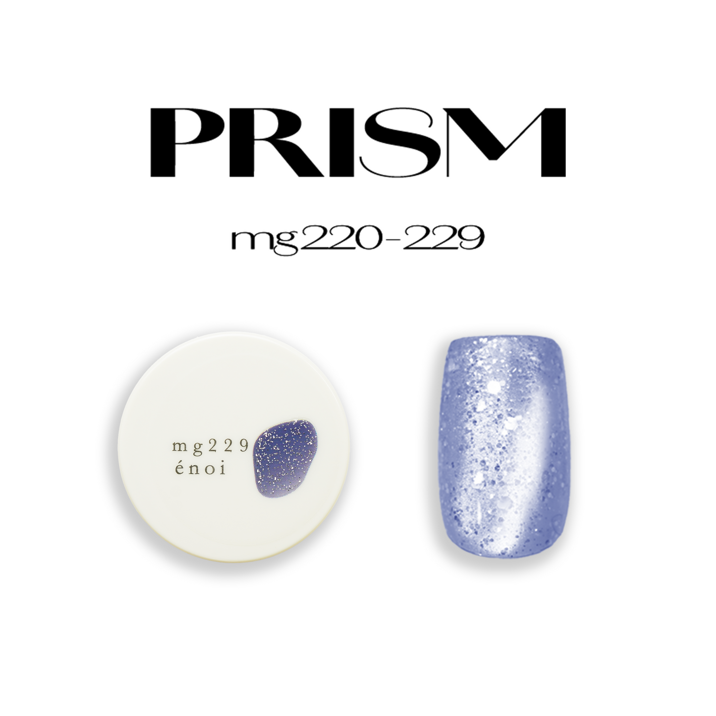 【新品】enoi PRISM mg220-229 Enoi Cat Eye Gel Polish - Prism Magnet Collection #MG220-229