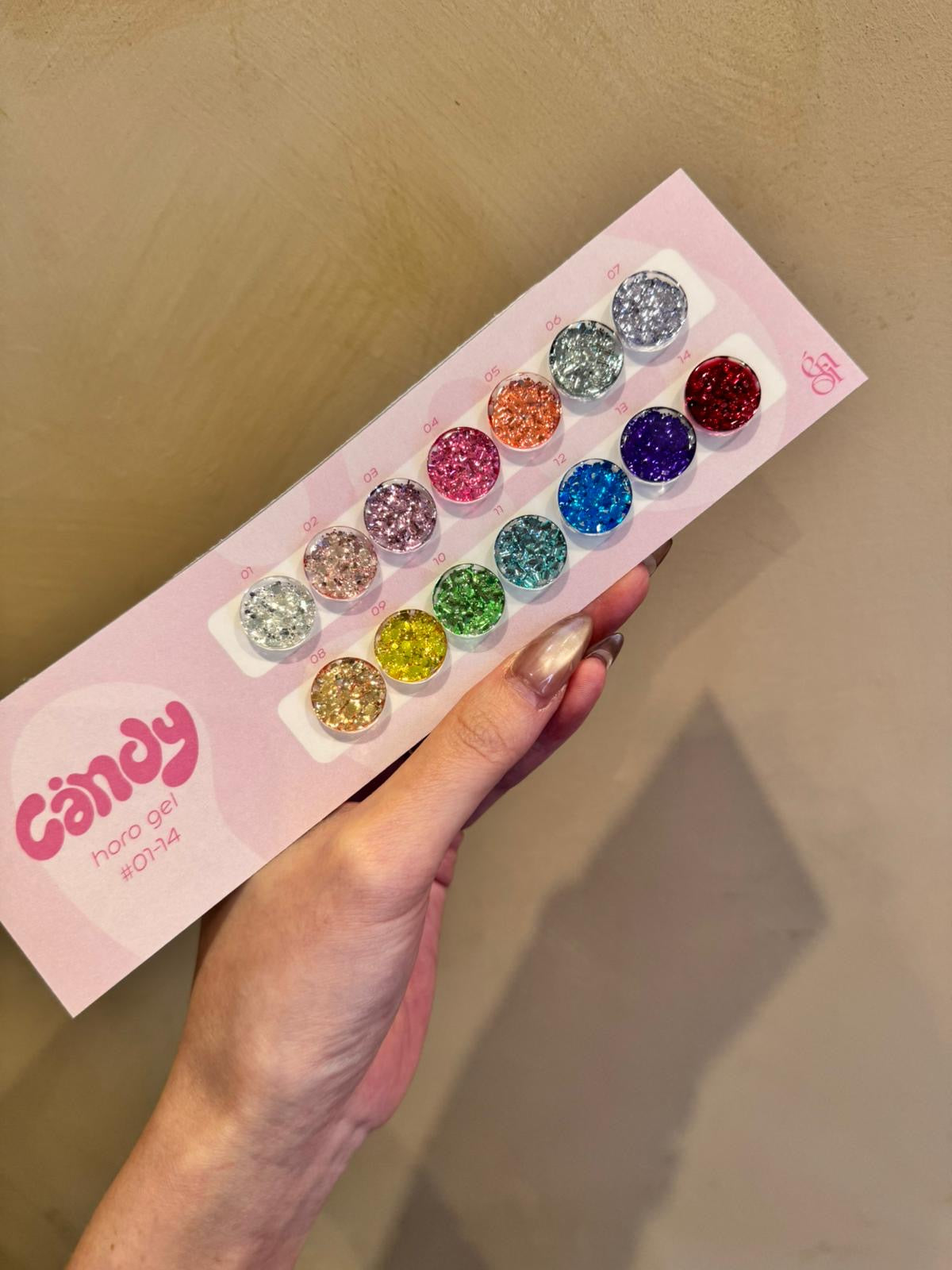 Enoi Gel Colour - Candy Horo Gel Collection #01-14