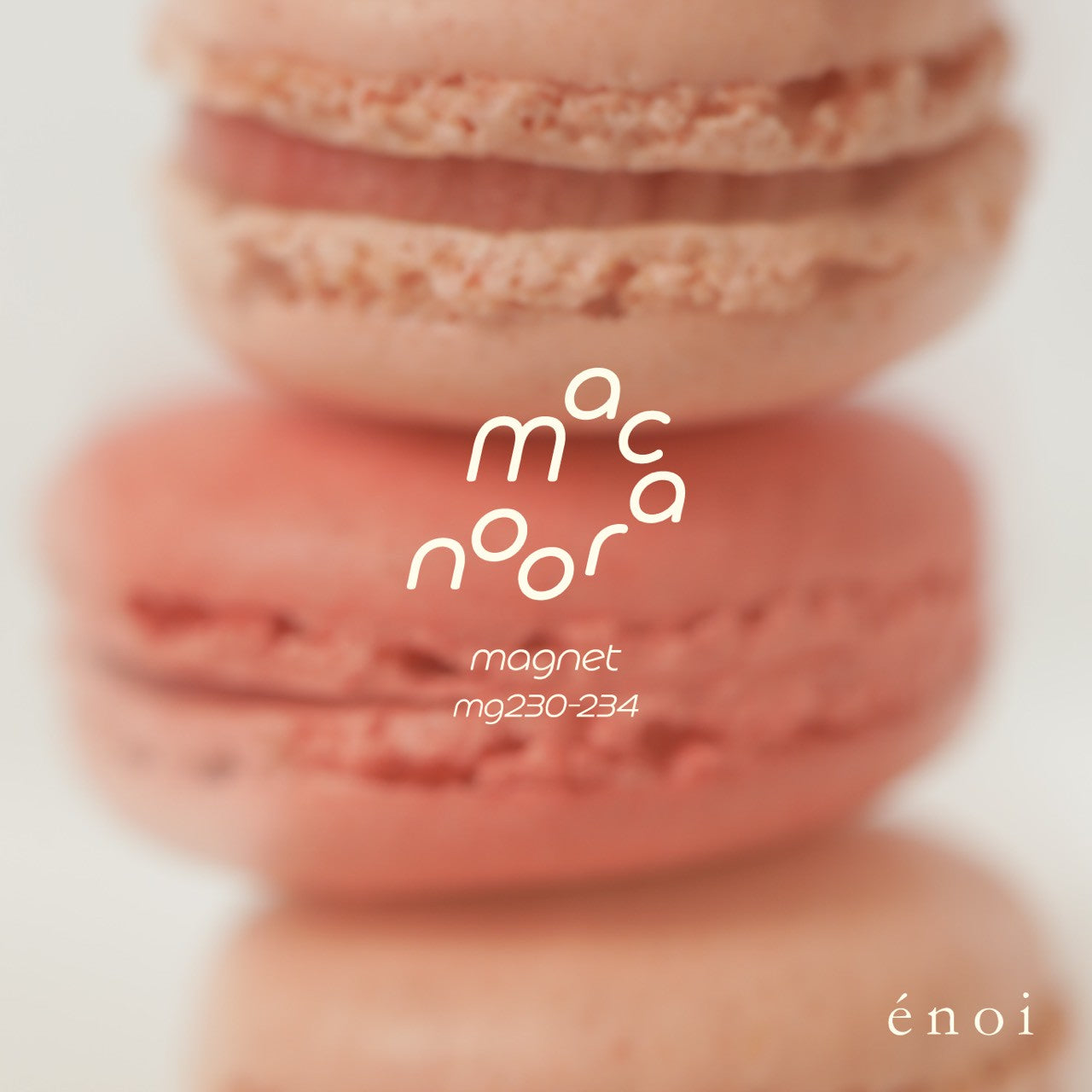 Enoi Cat Eye Gel Polish - Macaroon Magnet Collection #MG230-234