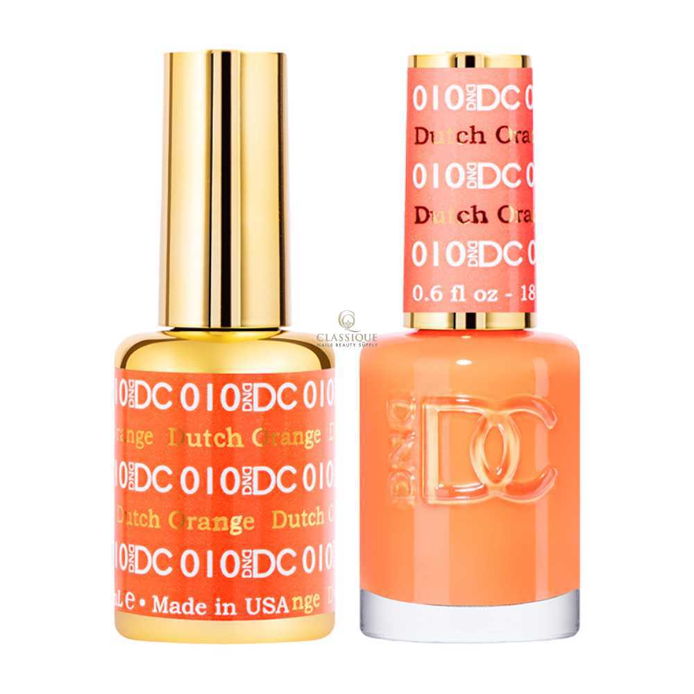 DND DC Gel & Lacquer Duo - Dutch Orange #010
