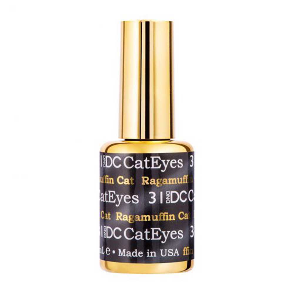 DND DC Cat Eye Gel Polish - Ragamuffin Cat #31