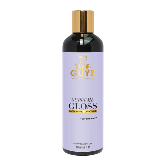 2Guys Gel Top Coat Refill - No Wipe Supreme Gloss (8oz)