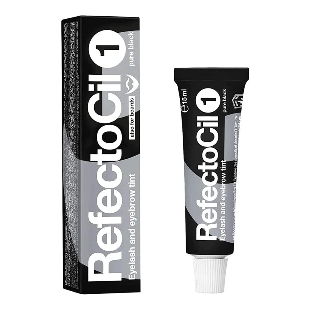 eyebrows tinting, black, refectocil eyebrow tint, eyebrow dye refectocil​, refectocil eyebrow tint​ 