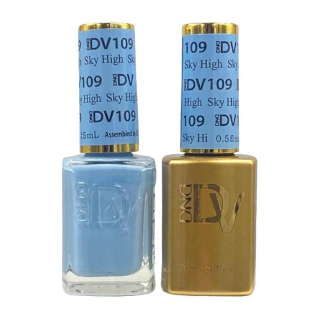 DND Diva Gel & Lacquer Duo - Sky High #109